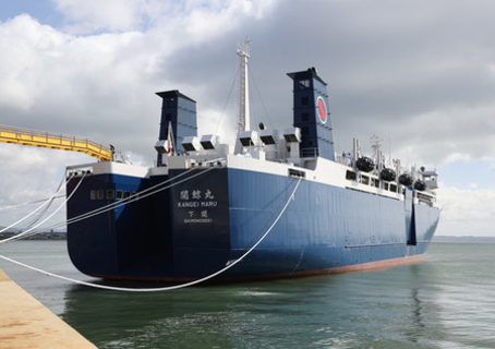 73年ぶりの新捕鯨母船 竣工