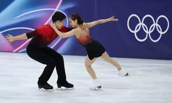 三浦、木原組の演技　五輪