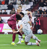 「武藤の先制ゴール　Ｊリーグ」の画像1