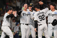 森下がサヨナラ本塁打＝プロ野球・阪神８―７中日