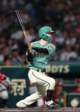中野の適時打　プロ野球