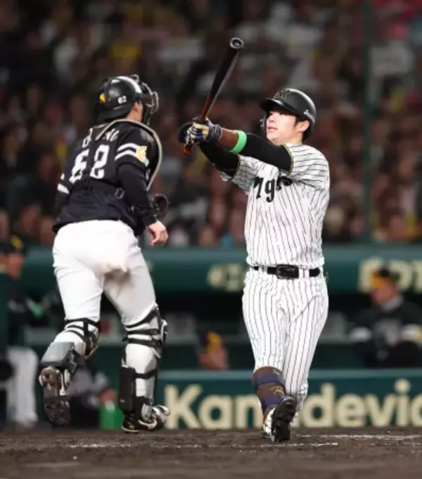 空振り三振に倒れた中野　プロ野球