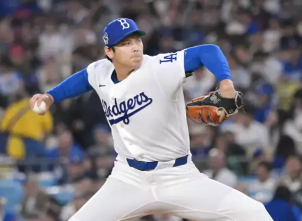 ピンチで全開、１６０キロ連発＝ドジャースの大谷、投手専念でまた快投―米大リーグ