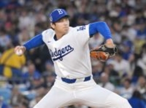 ピンチで全開、１６０キロ連発＝ドジャースの大谷、投手専念でまた快投―米大リーグ
