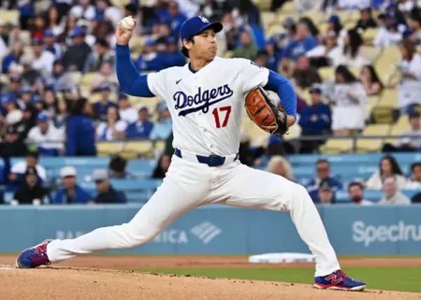 力投する大谷　大リーグ