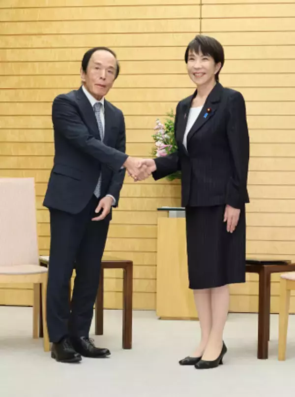 高市首相、日銀総裁と初会談