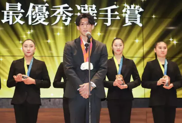 橋本大輝に最優秀選手賞＝新体操日本代表も―体操