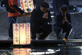 「神流川で行われた灯籠流し」の画像1