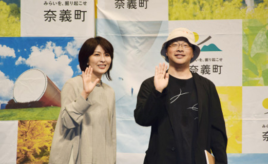 松たか子さんが舞台あいさつ