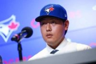 何度も発した「世界一」＝岡本、あふれる頂点への意欲―米大リーグ・ブルージェイズ