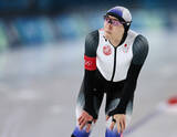「滑走を終えた野々村　五輪」の画像1