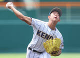 「健大高崎が零封勝ち＝高校野球・東海大甲府０―１健大高崎」の画像1