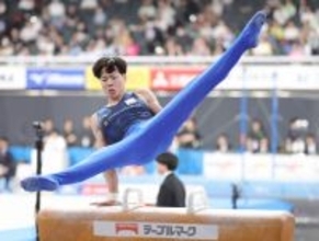 川上、代表入り視界に＝体操ＮＨＫ杯