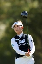 山下のティーショット　米女子ゴルフ