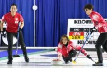 接戦物にした日本女子＝カーリング五輪最終予選