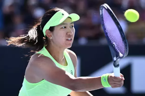 内島のプレー　全豪テニス