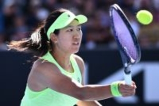 内島のプレー　全豪テニス