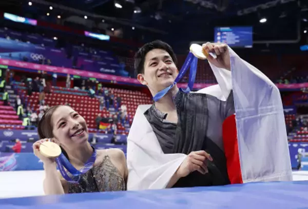 金メダルの三浦、木原組　五輪