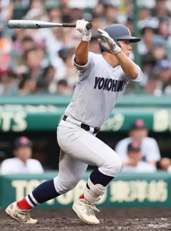 小野の同点二塁打　高校野球