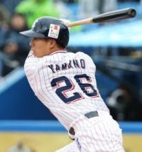 山野の適時打　プロ野球