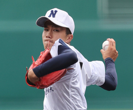 佐野日大先発の鈴木　高校野球