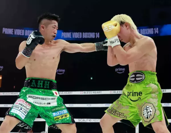 井上拓、王座返り咲き＝那須川を判定で下す―ＷＢＣバンタム級