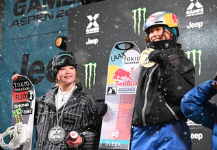 清水さら優勝、工藤璃星２位＝Ｘゲームズ・スノーボード