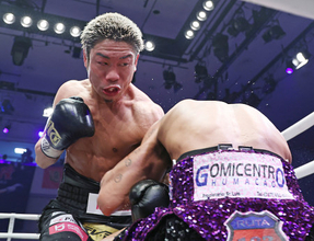 攻める谷口　ボクシング世界戦