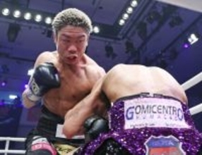 攻める谷口　ボクシング世界戦