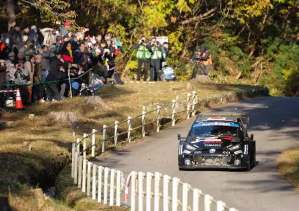 勝田の走り　ラリー・ジャパン