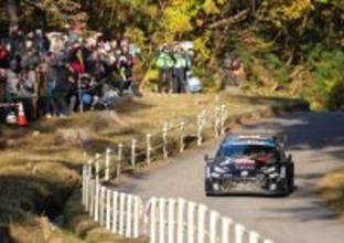 勝田の走り　ラリー・ジャパン