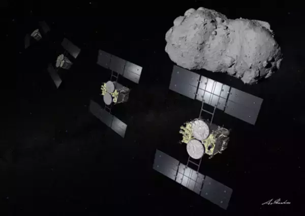 ７月５日に小惑星接近観測＝至近距離を高速で通過―はやぶさ２
