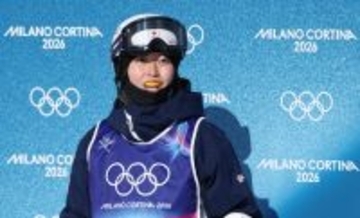 決勝１回目を終えた藤木日　五輪