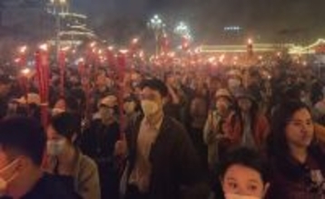 中国の「火把節」