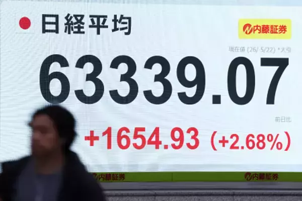 東京株、最高値を更新