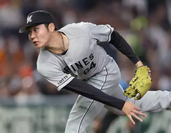 力投する広池　プロ野球