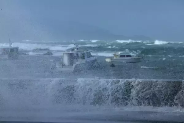 ＮＺ首都に１１メートルの高波、住民数百人避難