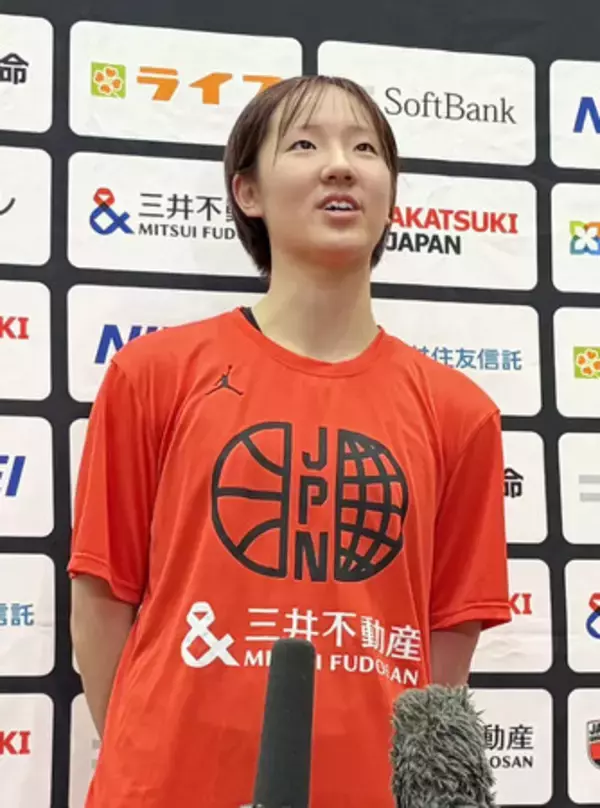 田中こころ「プレーで見せる」＝Ｗ杯代表候補が合宿公開―バスケット女子