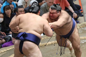 攻める高安