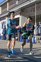 青学大から復路スタート＝箱根駅伝