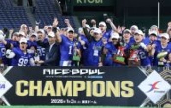 パナソニックが初の連覇　ライスボウル