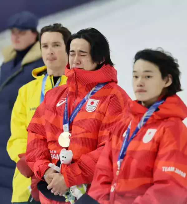 金メダルの戸塚　五輪