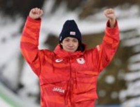 銀メダルの二階堂　五輪