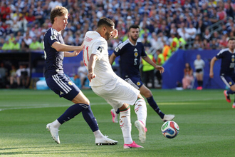 モロッコ、前半圧倒＝Ｗ杯サッカー・スコットランド―モロッコ