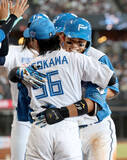「日本ハム３連勝＝プロ野球・日本ハム９―７ロッテ」の画像1