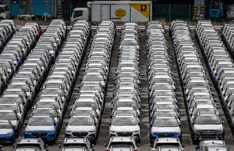 自動車大手の９月中間、３社が赤字＝関税負担１．４兆円、通期２．５兆円