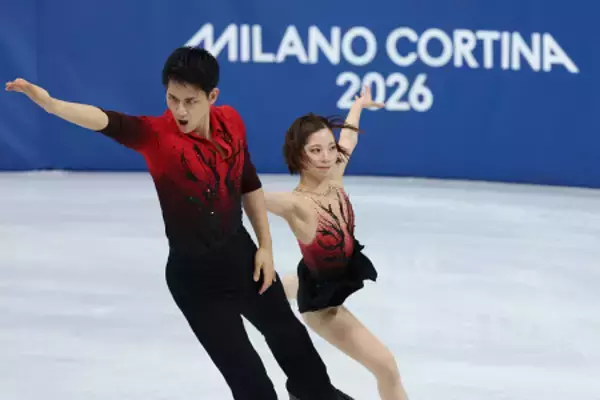 三浦、木原組の演技　五輪