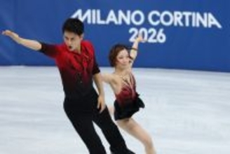 三浦、木原組の演技　五輪