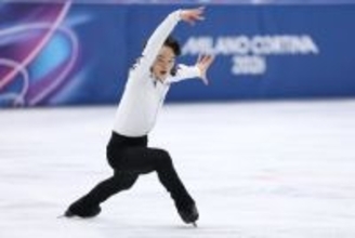 鍵山、ＳＰ２位発進　五輪