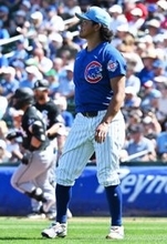 本塁打を許した今永　大リーグ